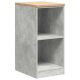Armadietto da Garage Grigio cemento 40x51x85 cm