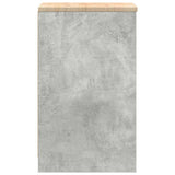 Armadietto da Garage Grigio cemento 40x51x85 cm