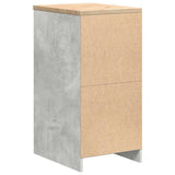 Armadietto da Garage Grigio cemento 40x51x85 cm