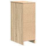 Armadietto da Garage Rovere Sonoma 30x51x85 cm