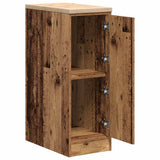 Armadietto per Garage in Legno Vecchio 30x51x85 cm