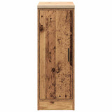 Armadietto per Garage in Legno Vecchio 30x51x85 cm