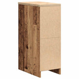 Armadietto per Garage in Legno Vecchio 30x51x85 cm