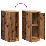 Armadietto per Garage in Legno Vecchio 30x51x85 cm