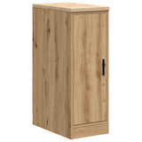 Armadietto per Garage in Rovere Artigianale 30x51x85 cm