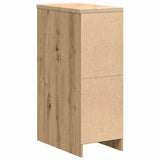 Armadietto per Garage in Rovere Artigianale 30x51x85 cm