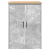 Armadietto da Garage Grigio cemento 60x51x85 cm