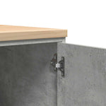 Armadietto da Garage Grigio cemento 60x51x85 cm