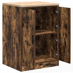 Armadietto da Garage in Rovere Affumicato 60x51x85 cm