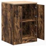 Armadietto da Garage in Rovere Affumicato 60x51x85 cm