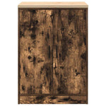 Armadietto da Garage in Rovere Affumicato 60x51x85 cm