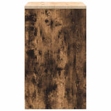 Armadietto da Garage in Rovere Affumicato 60x51x85 cm