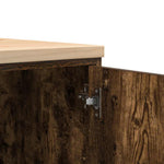 Armadietto da Garage in Rovere Affumicato 60x51x85 cm