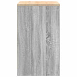 Armadietto da Garage Grigio Sonoma 60x51x85 cm