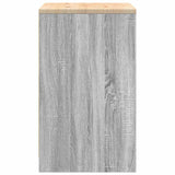 Armadietto da Garage Grigio Sonoma 60x51x85 cm