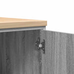 Armadietto da Garage Grigio Sonoma 60x51x85 cm