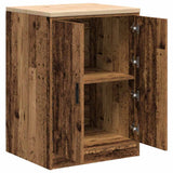 Armadietto da Garage in Legno Vecchio 60x51x85 cm
