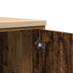 Armadietto da Garage in Legno Vecchio 60x51x85 cm