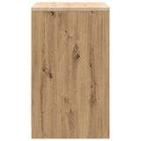 Armadietto per Garage in Rovere Artigianale 60x51x85 cm