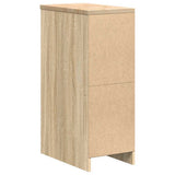 Armadietto da Garage Rovere Sonoma 30x51x85 cm