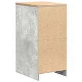 Armadietto da Garage Grigio cemento 40x51x85 cm