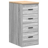 Armadietto per Garage Grigio Sonoma 40x51x85 cm