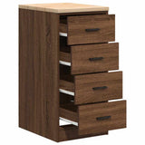 Armadietto per Garage in Rovere Marrone 40x51x85 cm