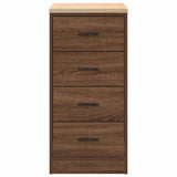 Armadietto per Garage in Rovere Marrone 40x51x85 cm