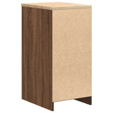 Armadietto per Garage in Rovere Marrone 40x51x85 cm