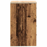 Armadietto da Garage in Legno Vecchio 40x51x85 cm