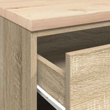 Armadietto da Garage Rovere Sonoma 60x51x85 cm