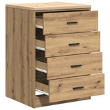 Armadietto per Garage in Rovere Artigianale 60x51x85 cm