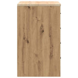 Armadietto per Garage in Rovere Artigianale 60x51x85 cm