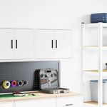 Pensile per Garage Bianco in Legno truciolato