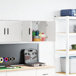 Pensile per Garage Bianco in Legno truciolato