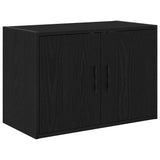 Pensile per Garage Nero in Legno truciolato