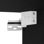 Pensile per Garage Nero in Legno truciolato