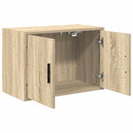 Pensili per Garage 2 pz Rovere Sonoma in Legno truciolato