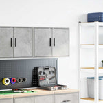 Pensile per Garage Grigio Cemento in Legno truciolato