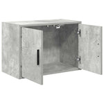 Pensile per Garage Grigio Cemento in Legno truciolato