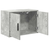Pensile per Garage Grigio Cemento in Legno truciolato