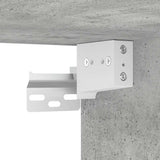 Pensile per Garage Grigio Cemento in Legno truciolato