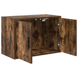 Pensile per Garage Rovere Fumo in Legno truciolato