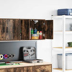 Pensile per Garage Rovere Fumo in Legno truciolato