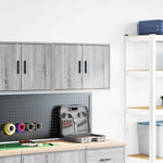 Pensile per Garage Grigio Sonoma in Legno truciolato