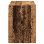 Pensili per Garage 2 pz Legno Antico in Legno truciolato