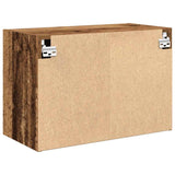 Pensili per Garage 2 pz Legno Antico in Legno truciolato