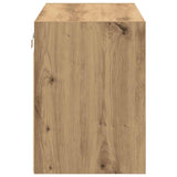 Pensile per Garage Rovere Artigianale in Legno truciolato
