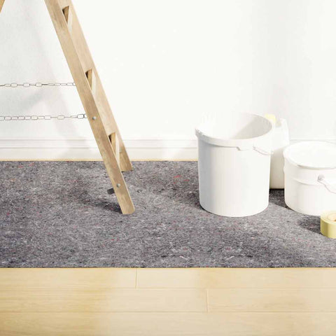 Telo Protettivo per Pittori Antiscivolo 5 m 220 g/m Grigio