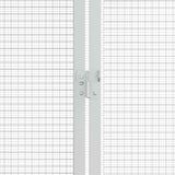 Gabbia per uccelli Antracite 630 x 103 x 142 cm Acciaio zincato